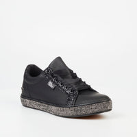 Black Sparkle Sneaker