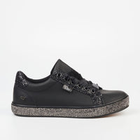 Black Sparkle Sneaker